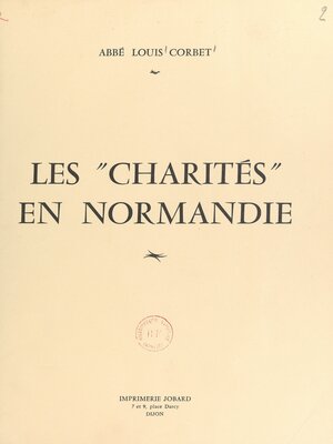 cover image of Les charités en Normandie